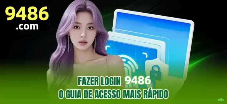 Imagem promocional do login da g5g